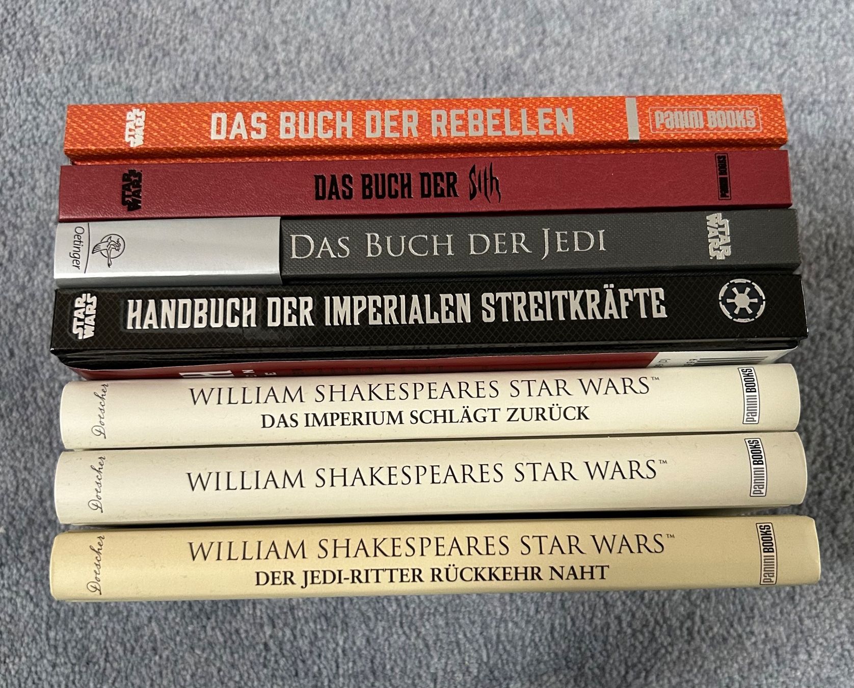 Libri: 7 Star Wars Bücher – Nuovo (secondo la descrizione) da Aristau venduto da Mastergee 2