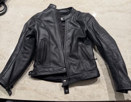 Motorrad Lederjacke Damen - Gr. S