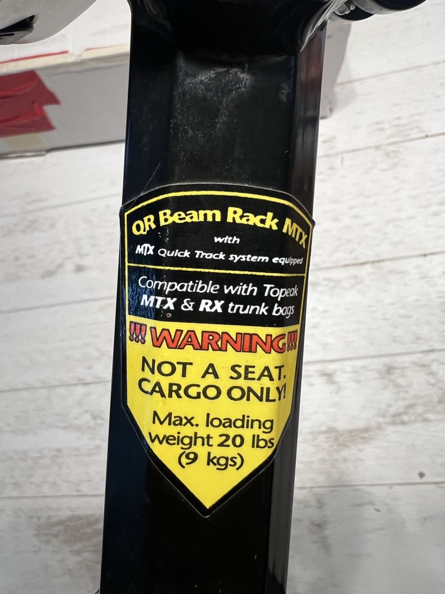 Pezzi di ricambio: Gepäckträger OR Beam Rack M – Usato da Huttwil venduto da luk_9tdh 2