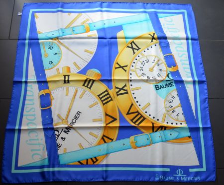 Baume & Mercier Seidentuch / Foulard en soie