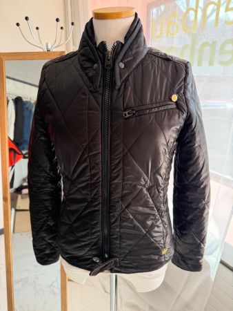 G-STAR RAW DAMEN STEPPJACKE SCHWARZ GR. S