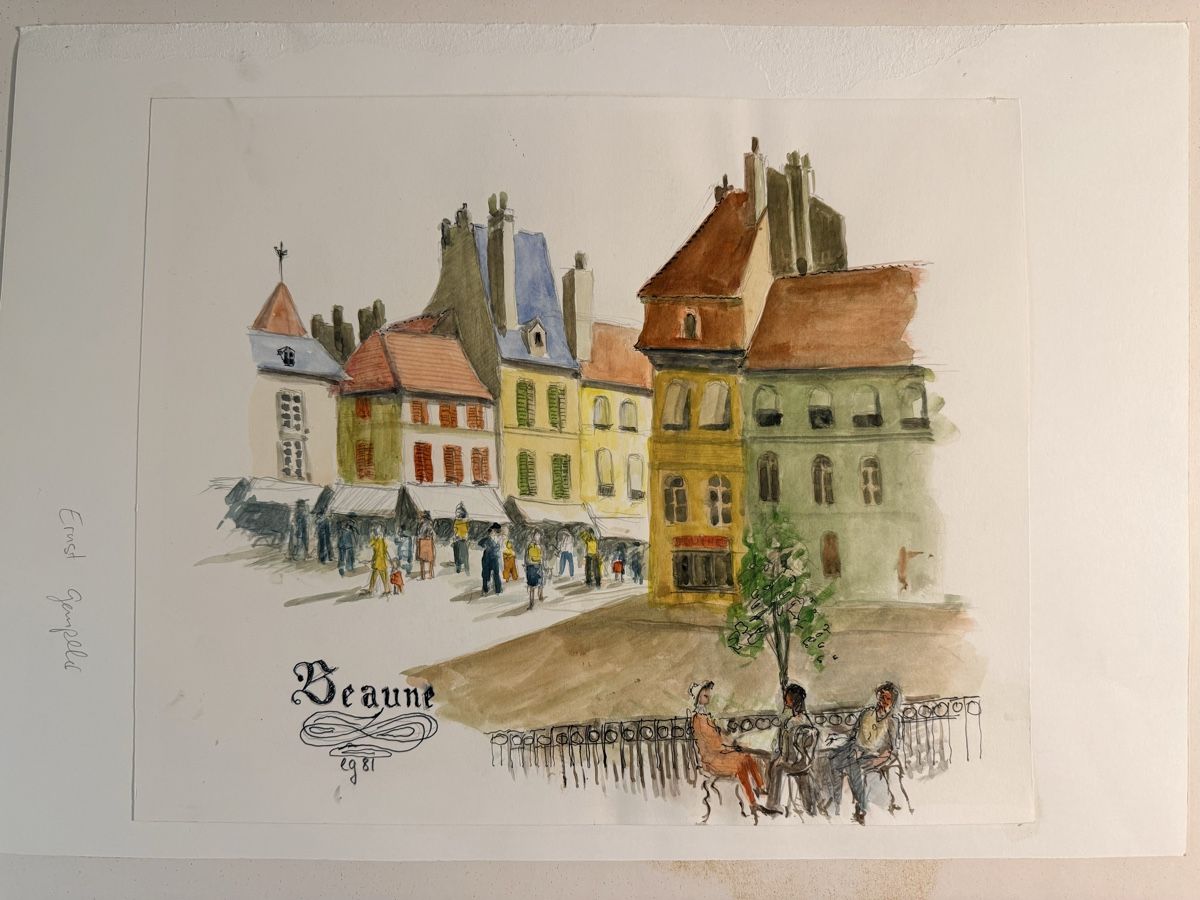 Dipinti: Ernst Gempeler - Aquarell – Usato da Solothurn venduto da NUVICO 1
