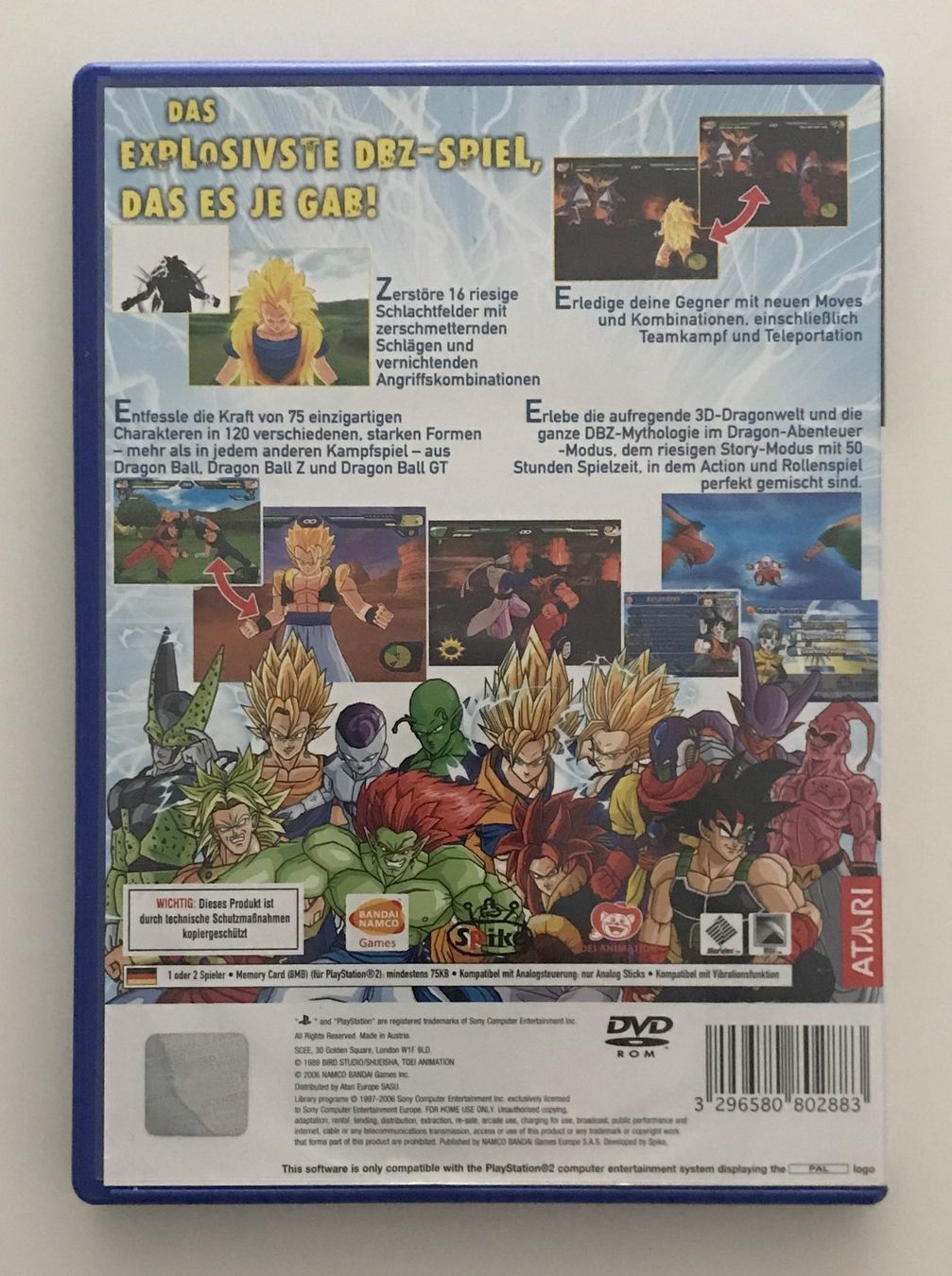 Giochi: PS2 - Dragon Ball Z Budokai 2 – Usato da Allschwil venduto da Bullach 2