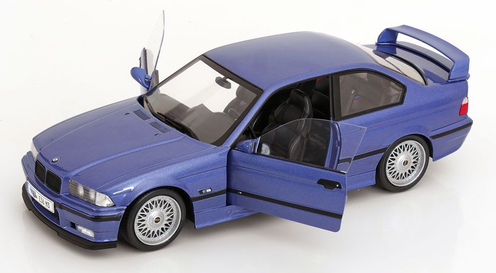 BMW Modellini d'auto: BMW M3 E36 COUPÉ 1990 BLAUMETALLIC 1:18 SOLIDO – Nuovo e nell'imballaggio originale da Suhr venduto da Moebelsiralfred 2