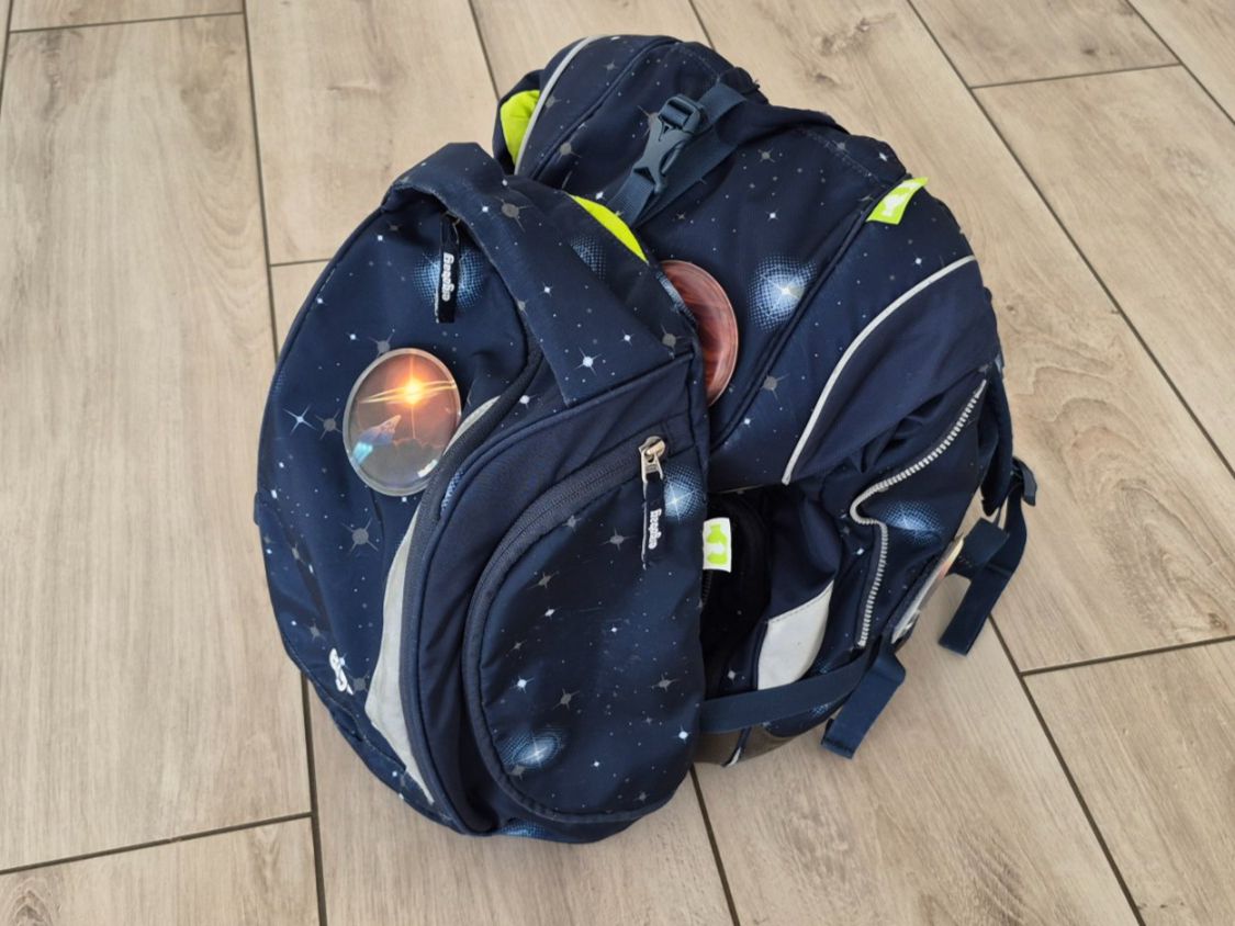 Ergobag Borse & Zaini: Schulrucksack Rucksack Ergobag Maxi KoBärnikus Glow – Usato da Wohlenschwil venduto da Buly59 8