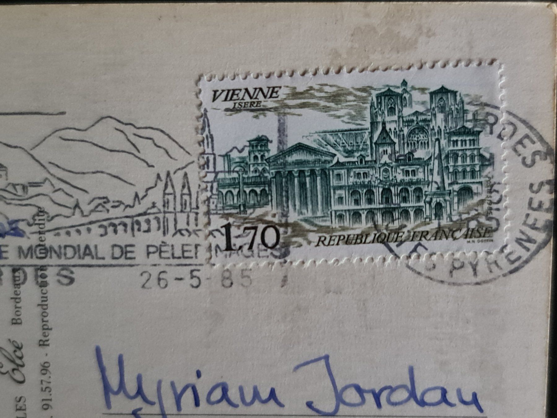 Cartoline postali: Ansichtskarte Bordeaux – Usato da Dintikon venduto da Vexi 1