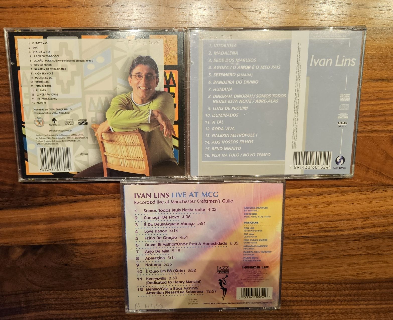 CDs: 3 CDs Ivan Lins – D'occasion à Zürich par phillyboy2007 1