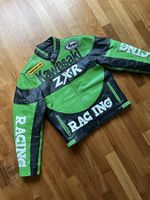 Kawasaki Lederjacke moto Giacca chaqueta Racing