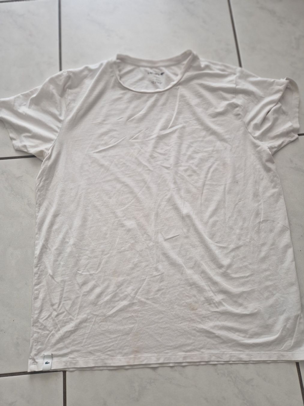 Lacoste T-shirt: 2 Lacoste T-Shirt Weiss  – Usato da Bassersdorf venduto da DonSolo 3