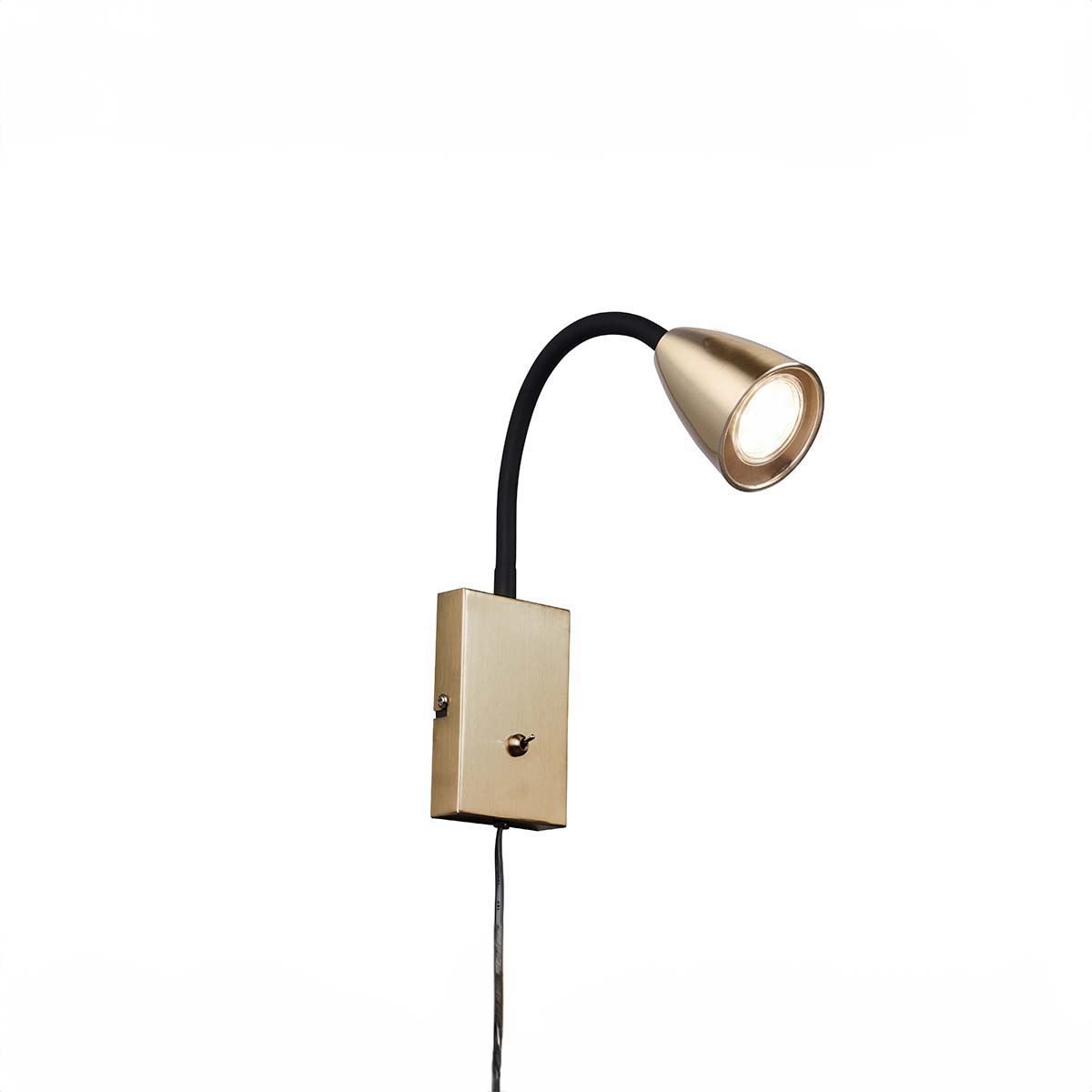Lampen: Wandleuchte, Messing, 23 cm Höhe, IP20 – Neu (gemäss Beschreibung) aus Kreuzlingen von Smart-Light 6
