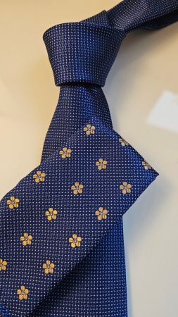 Krawatte und Pochette gewoben neu und originalverpackt