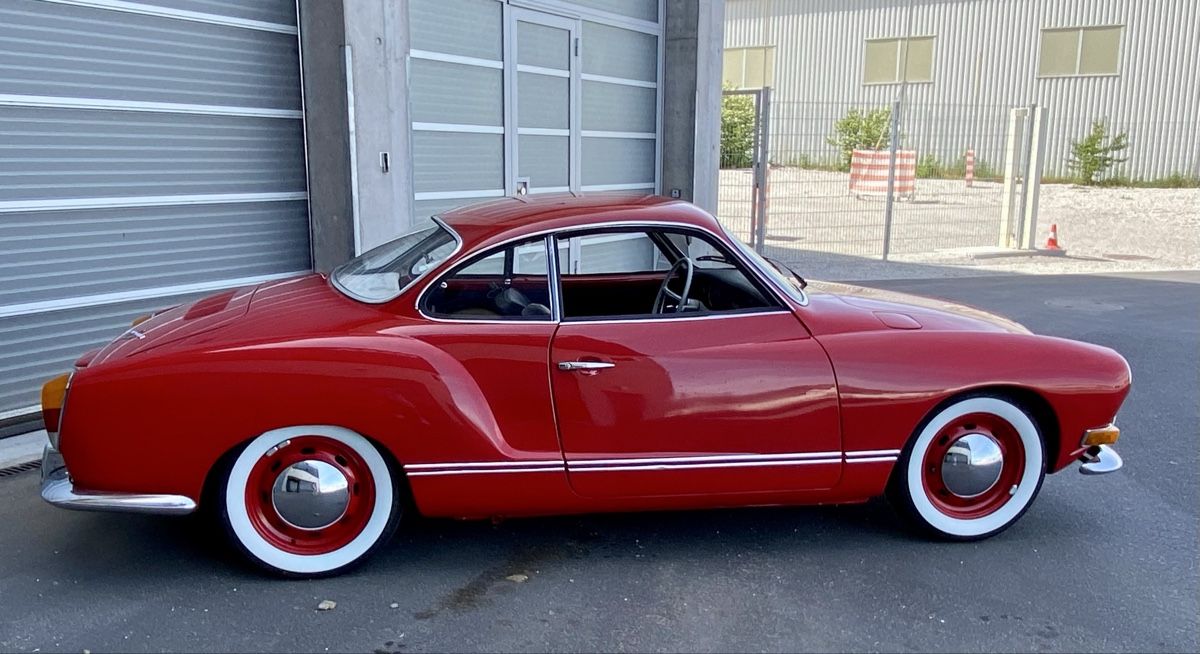 Karmann Automobili: Volkswagen Karmann Ghia 1970 rouge – Usato da Bulle venduto da Caba77 1