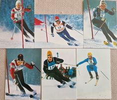 Sammelbilder: Skirennfahrer Oesterreich
