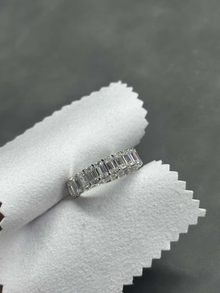 Anelli: Silber Ring mit Moissanit / gegenangebote 👍 – Nuovo (secondo la descrizione) da Zuzwil SG venduto da ParfumDeStraess 1
