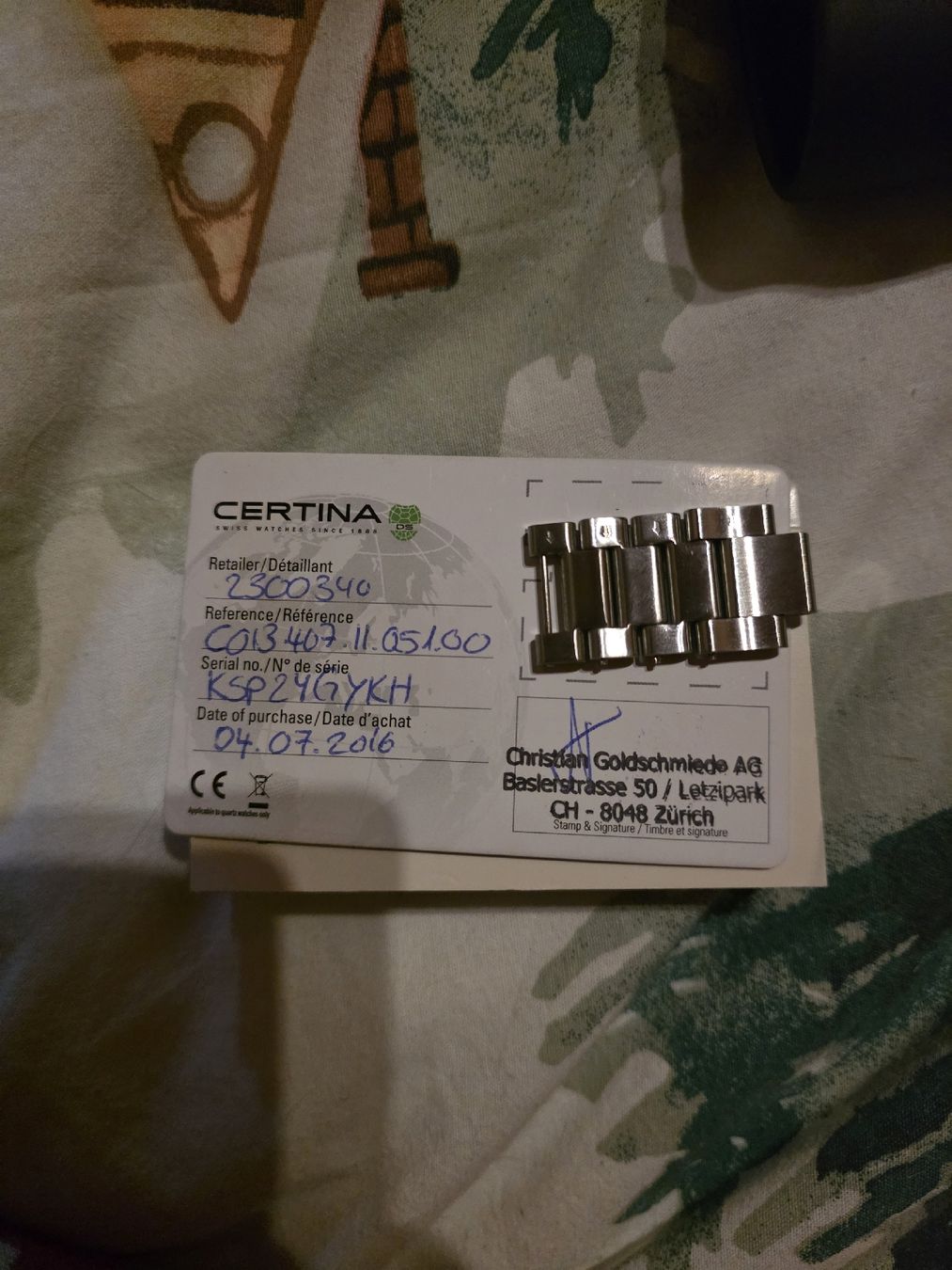 Certina Orologi: Certina DS Action Automatic – Usato da Küblis venduto da Yoshpeke 3