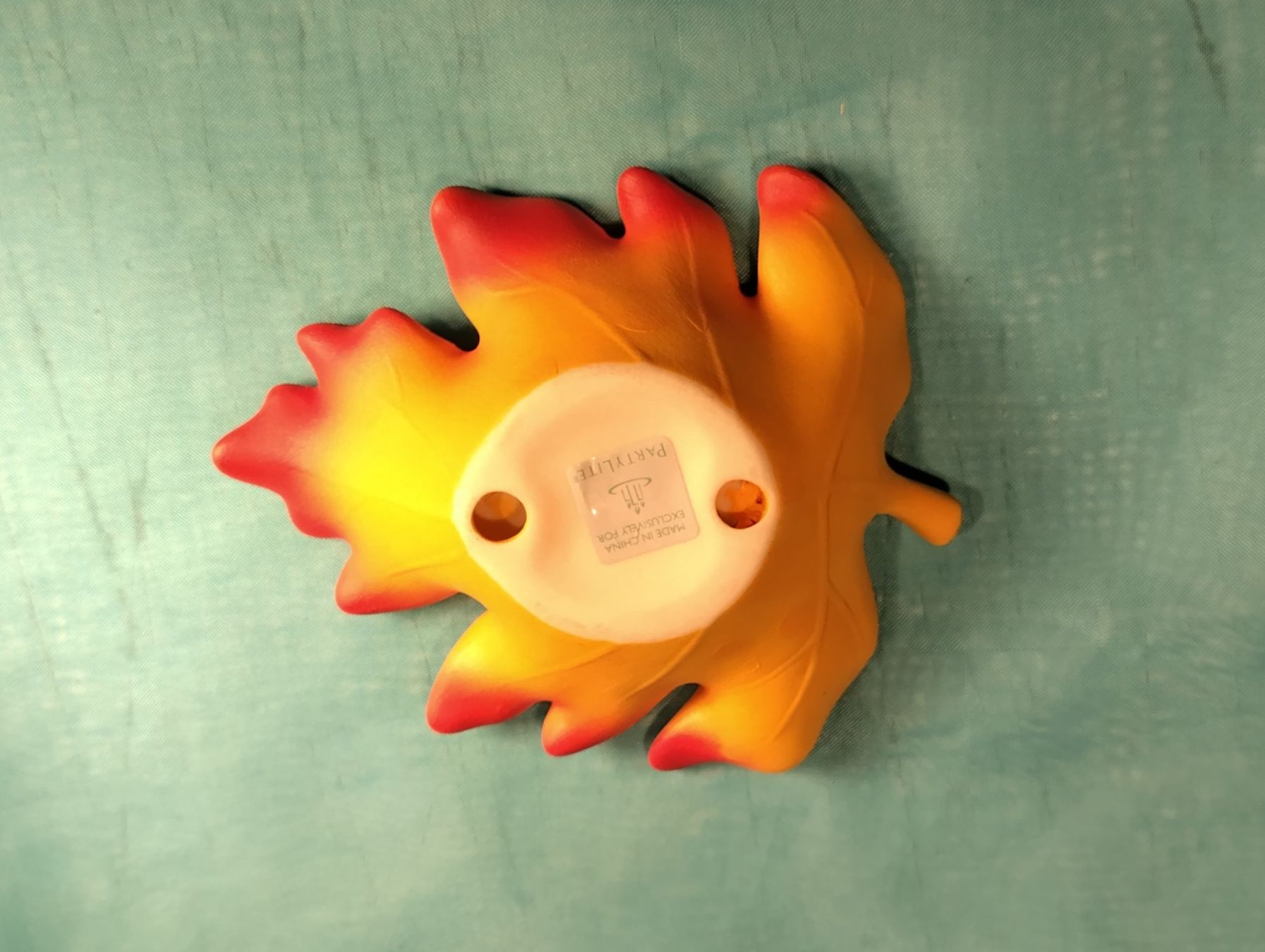Partylite Portacandele: PartyLite Herbstblatt, Teelicht – Nuovo (secondo la descrizione) da Bellach venduto da JingleCherry 1