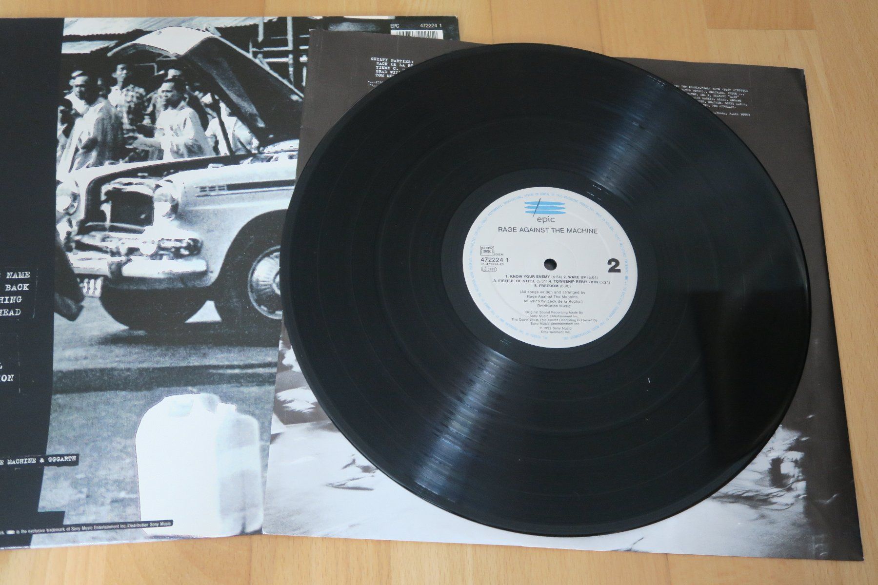 Schallplatten: Rage Against The Machine – Rage Against The Machine – Gebraucht aus Thun von Karibu70 3