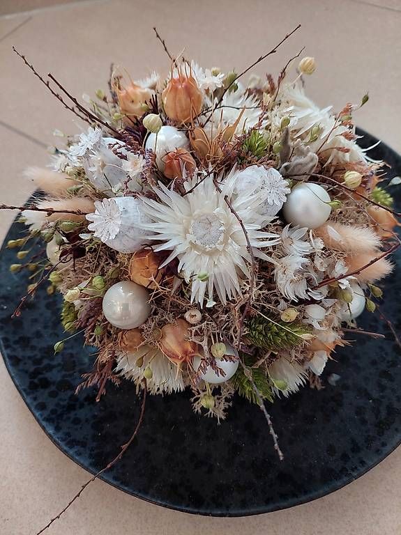 Tutte le decorazioni: Trockenblumen Gesteck. Kunst. Dekoration – Nuovo (secondo la descrizione) da windisch venduto da gravity2