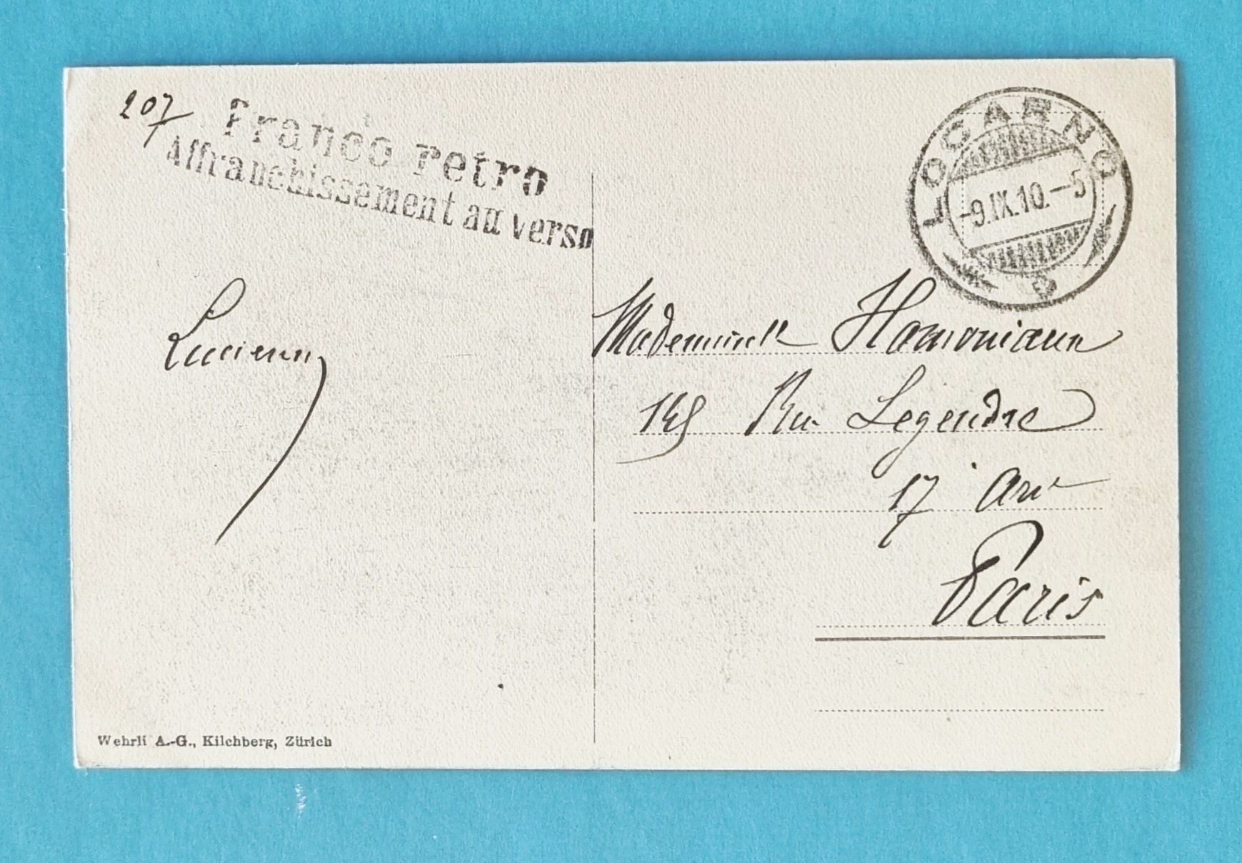 Cartoline postali: Locarno - Il Porto - 1910 – Usato da Rothrist venduto da RROENK 1