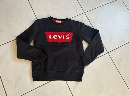 Pull Levi's noir, Logo Rouge 164cm