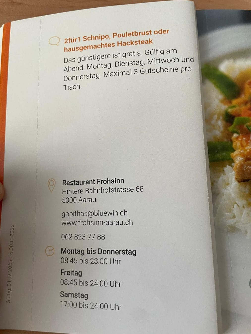 Buoni: 2für1 Schnipo, Pouletbrust oder Hacksteak Gutschein! – Nuovo e nell'imballaggio originale da Aarau venduto da Noah148 1