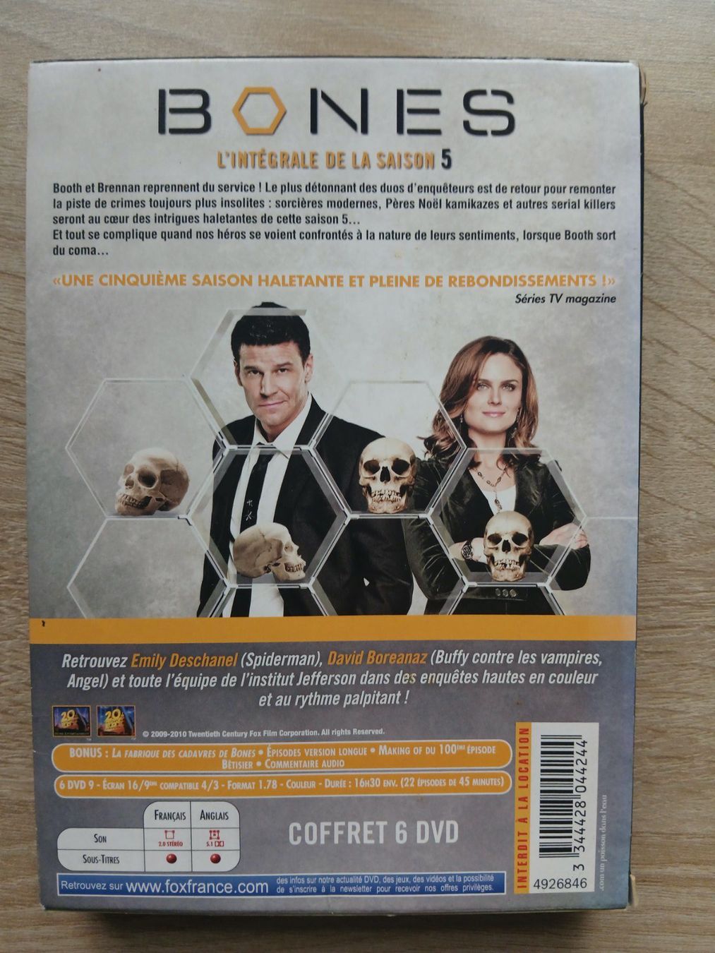 Tutti i DVDs: Bones die Knochenjägerin 1 -7 – Usato da Winterthur venduto da beschwa 3
