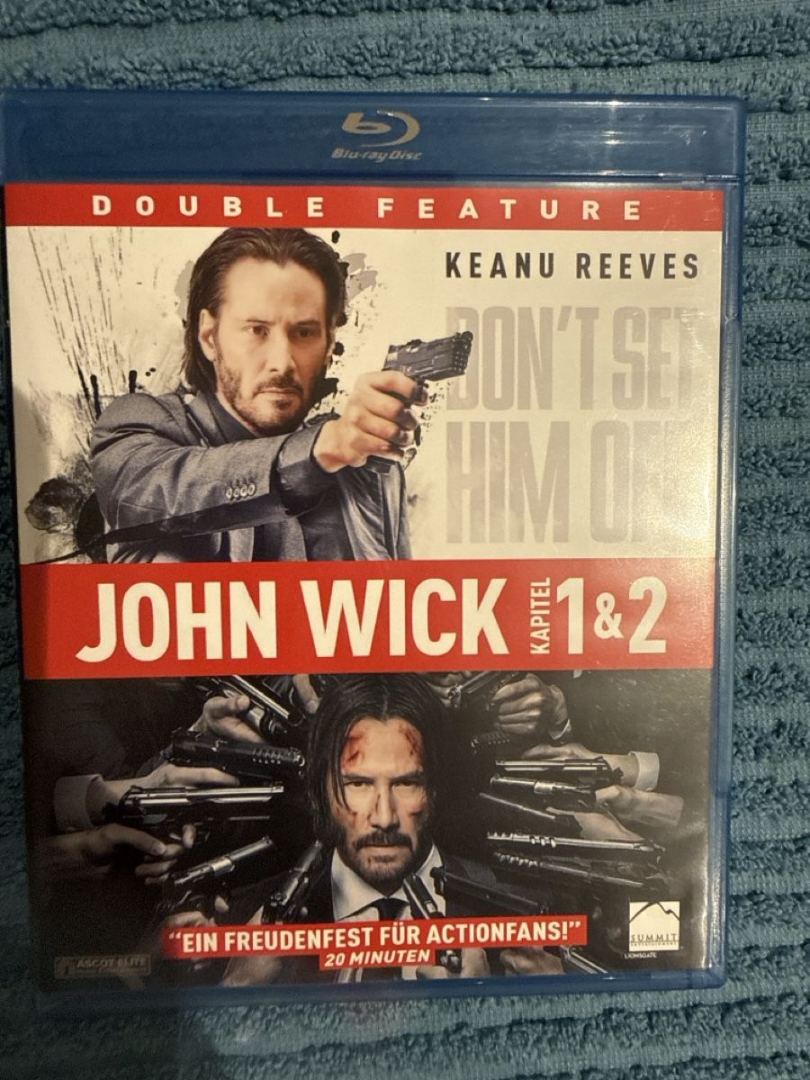 Tutti i DVDs: John Wick Kapitel 1 und 2 Blu-ray Doppelpack – Usato da Buchs SG venduto da Tolm