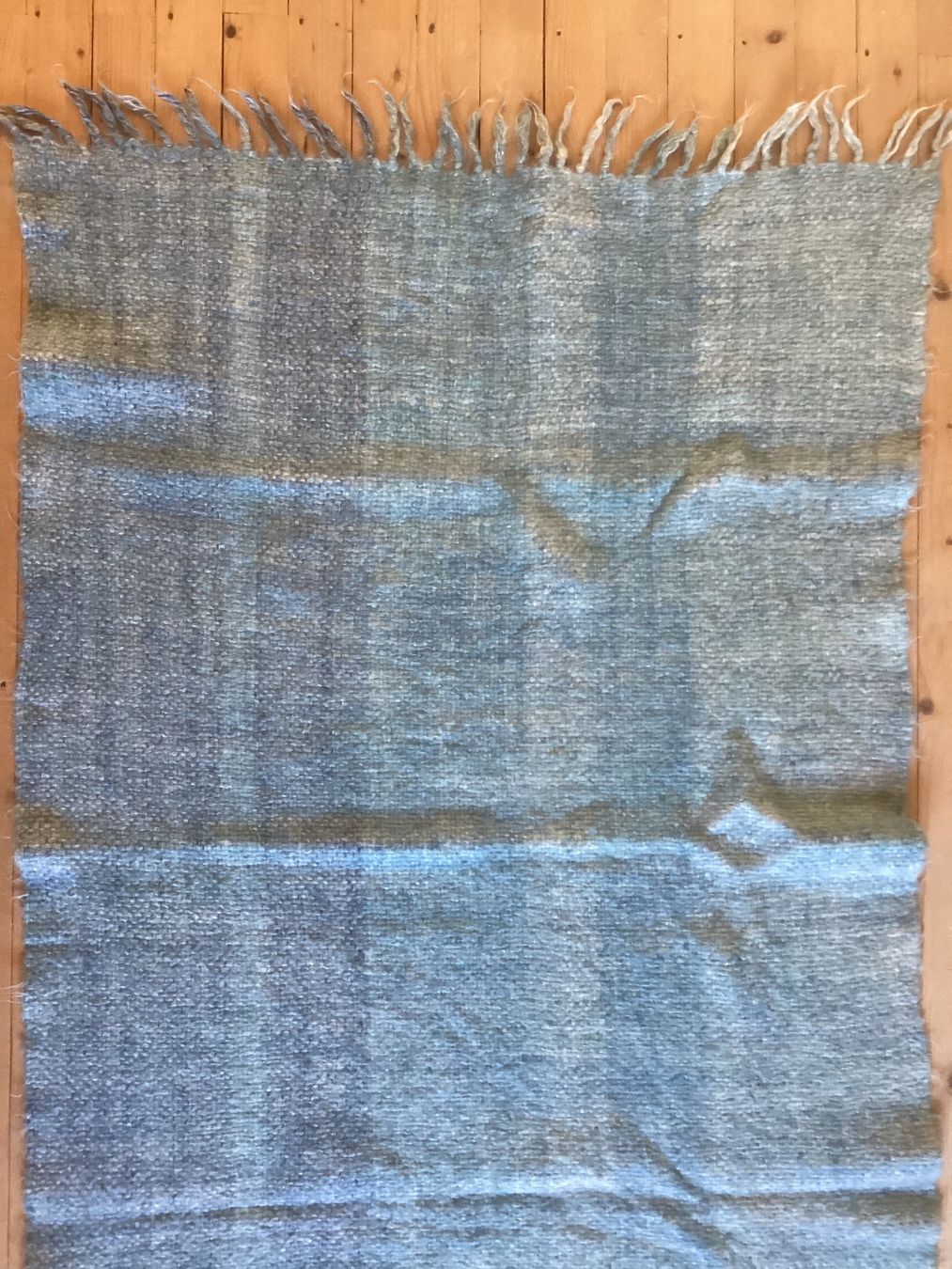 Coperte: Wolldecke handgewoben und gewalkt – Nuovo (secondo la descrizione) da Muttenz venduto da bar_ws7n