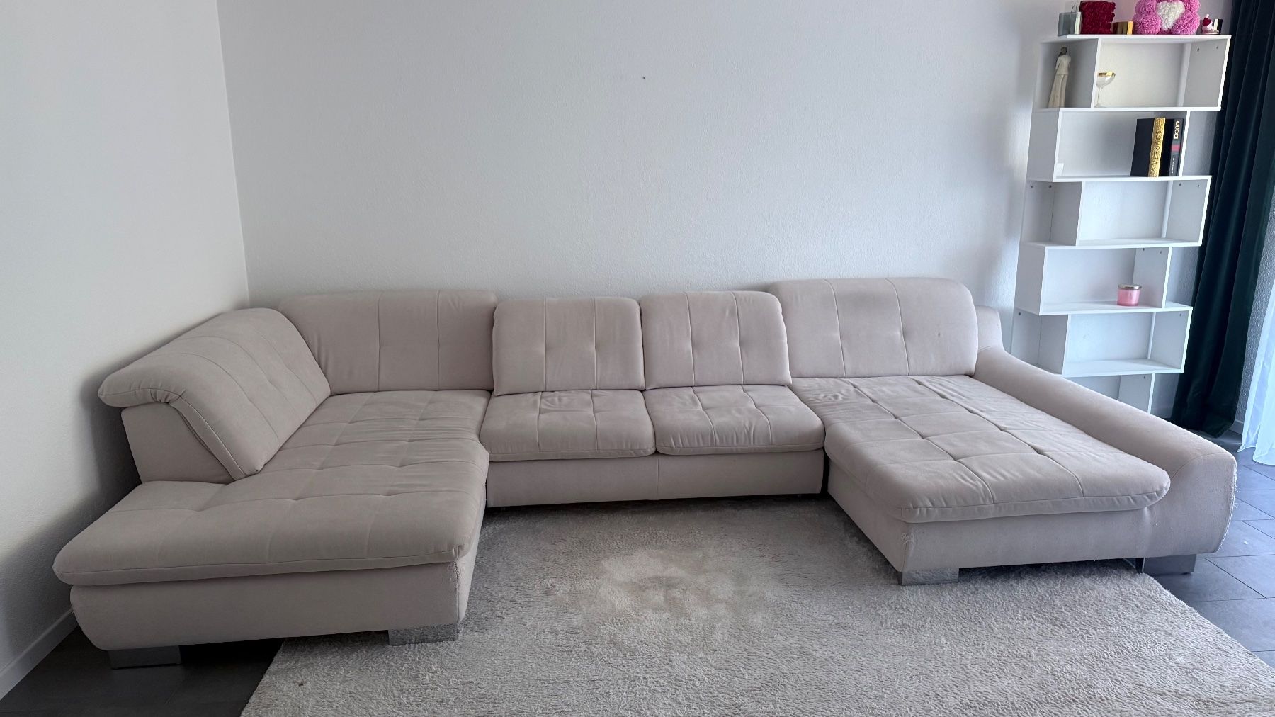 Divani: Sofa beige mit Bettfunktion (Wohnlandschaft) – Usato da Schaffhausen venduto da arb_yzv2 2