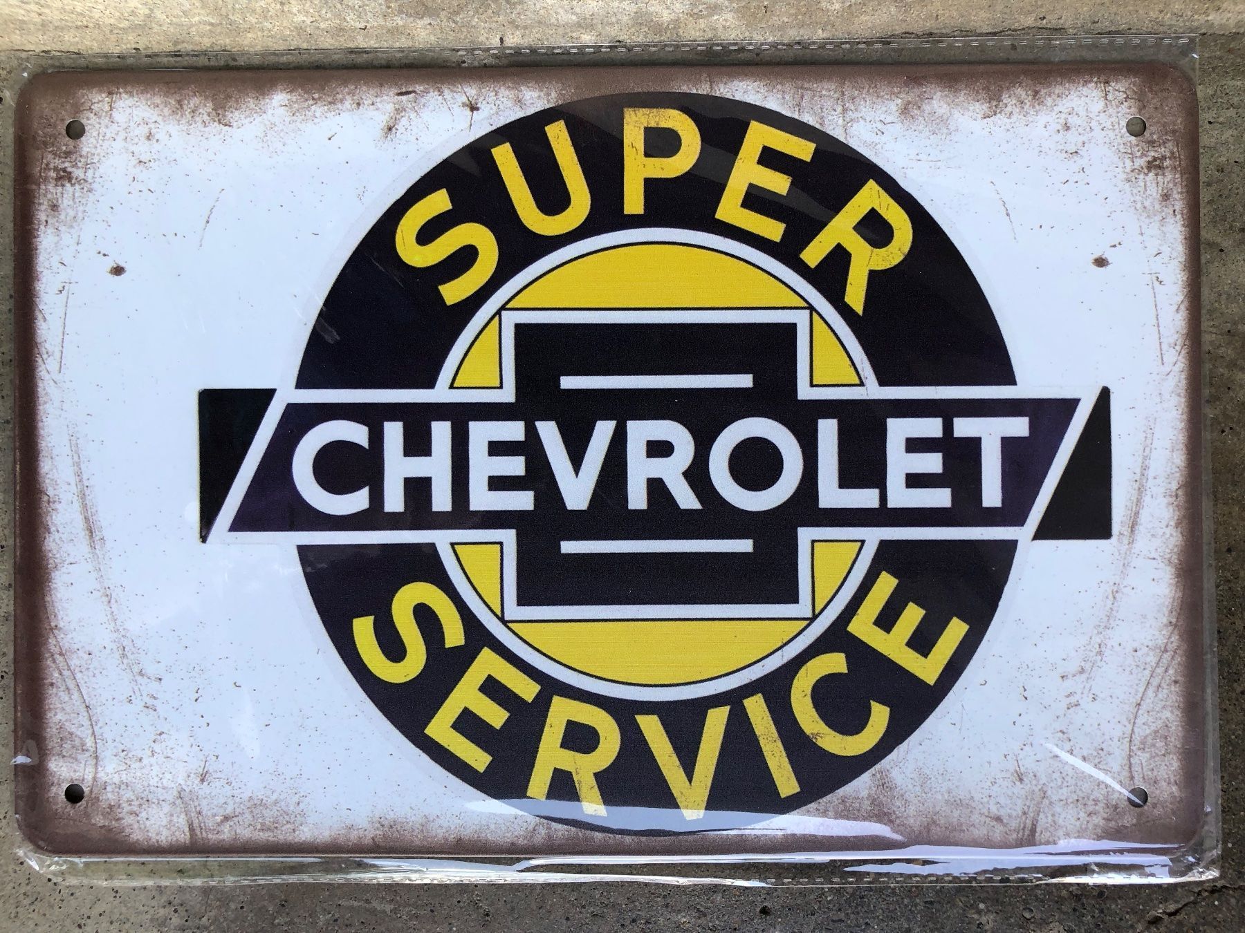 Insegne: Chevrolet gm Service classic garage – Nuovo (secondo la descrizione) da Reinach AG venduto da rares75