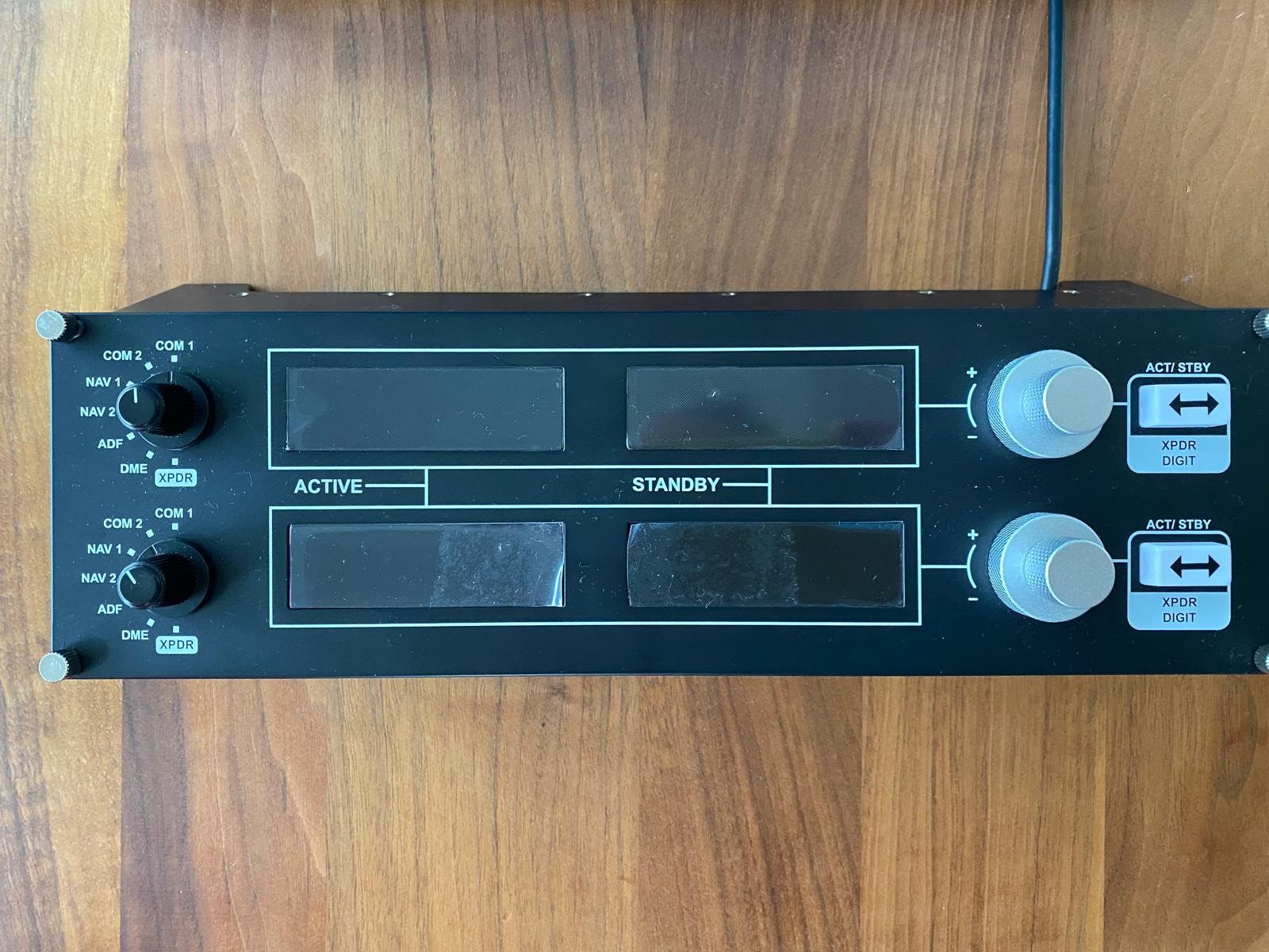 Steuerung: Logitech Simulation Controller G Saitek Radio Panel – Neu (gemäss Beschreibung) aus Galgenen von Testus 1