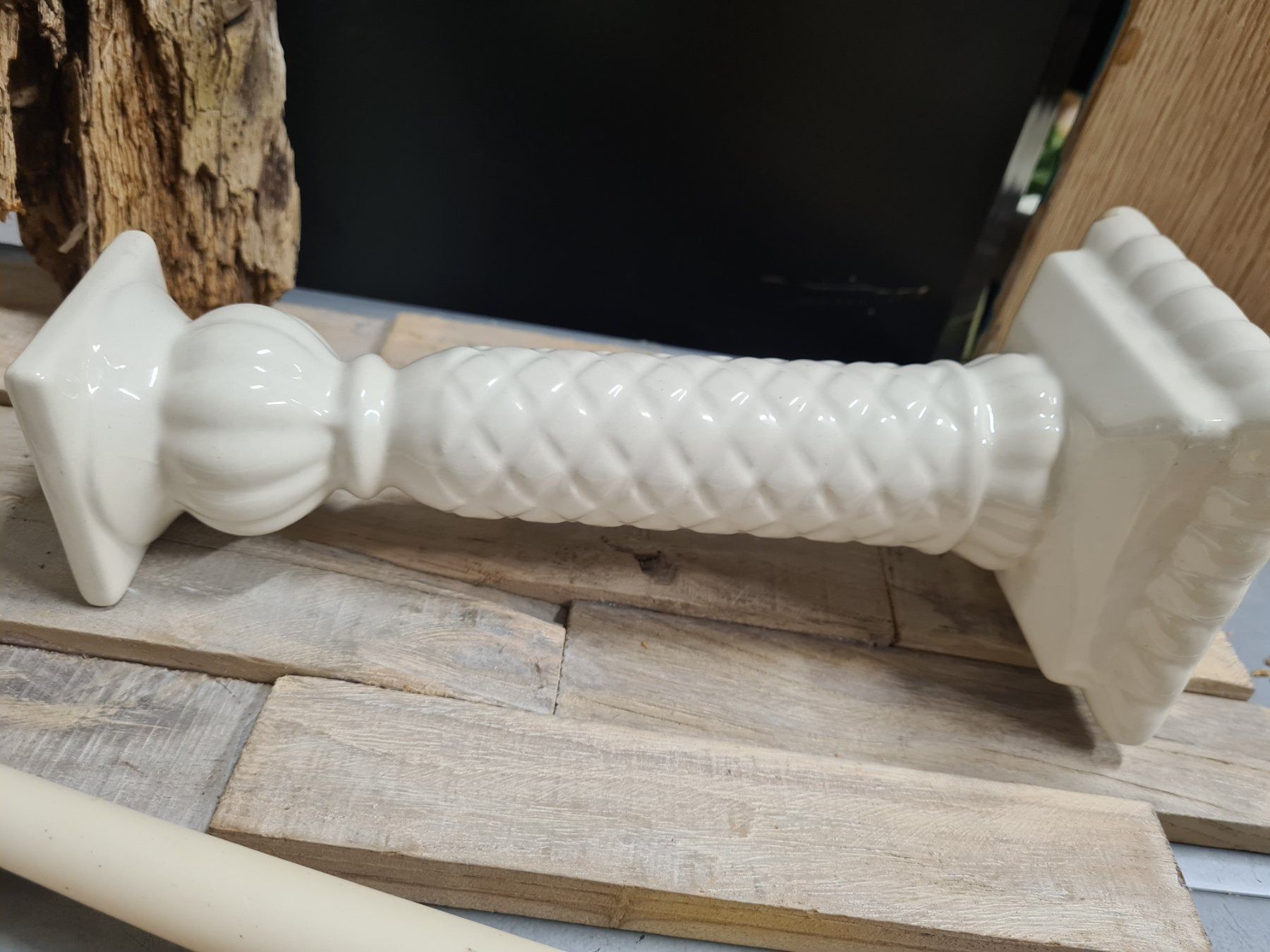 Portacandele: Moderne Keramik Kerzenständer 25 cm – Usato da Amriswil venduto da kleindeko 3