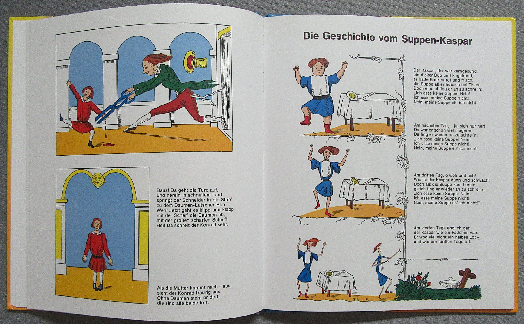 Bücher: Max und Moritz & Der Struwwelpeter in einem Bilderbuch – Gebraucht aus Auenstein von Padabimbim 4