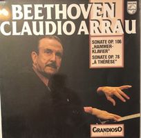 Beethoven - Piano-Sonaten Nr. 24 & 29 (LP, Claudio Arrau)