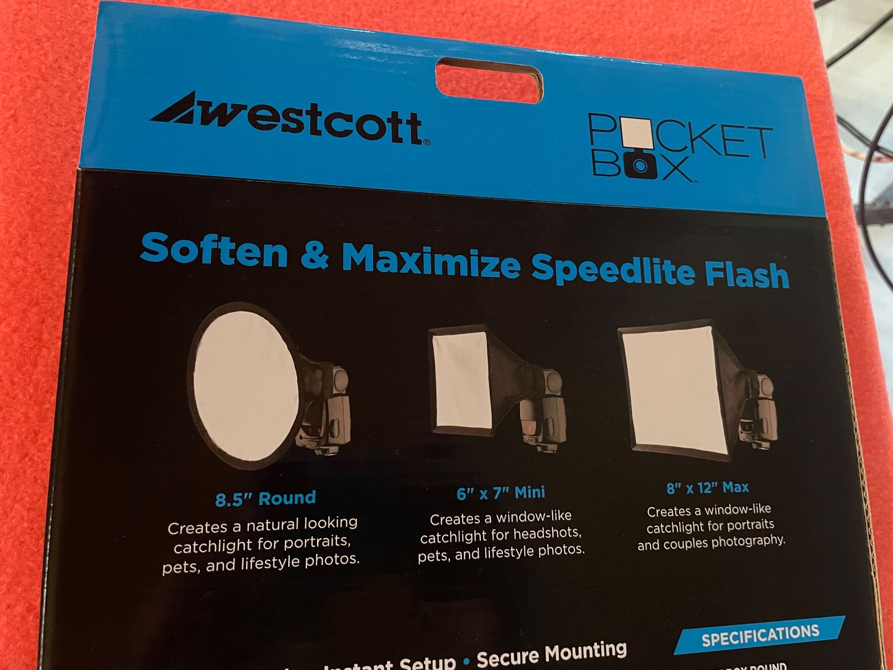 Flash: Westscott Pocket Box Speedlite Softbox Kit für Blitz – Usato da Zürich venduto da Arcana_Fail 2