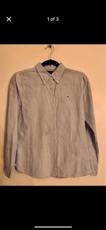 Tommy Hilfiger Women's Striped Shirt, Size Medium