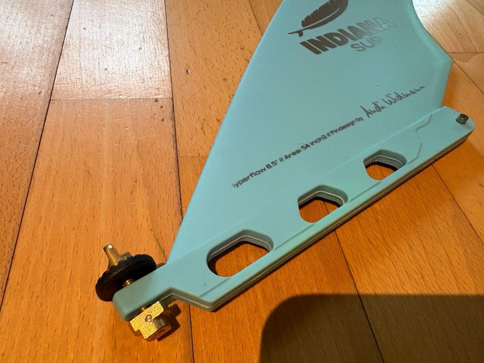 Indiana Tavole da surf e di nuoto: Indiana SUP Finne – Hyperflow 8.5" (Andi Widmann Design) – Nuovo (secondo la descrizione) da Muri b. Bern venduto da chikorkez 1