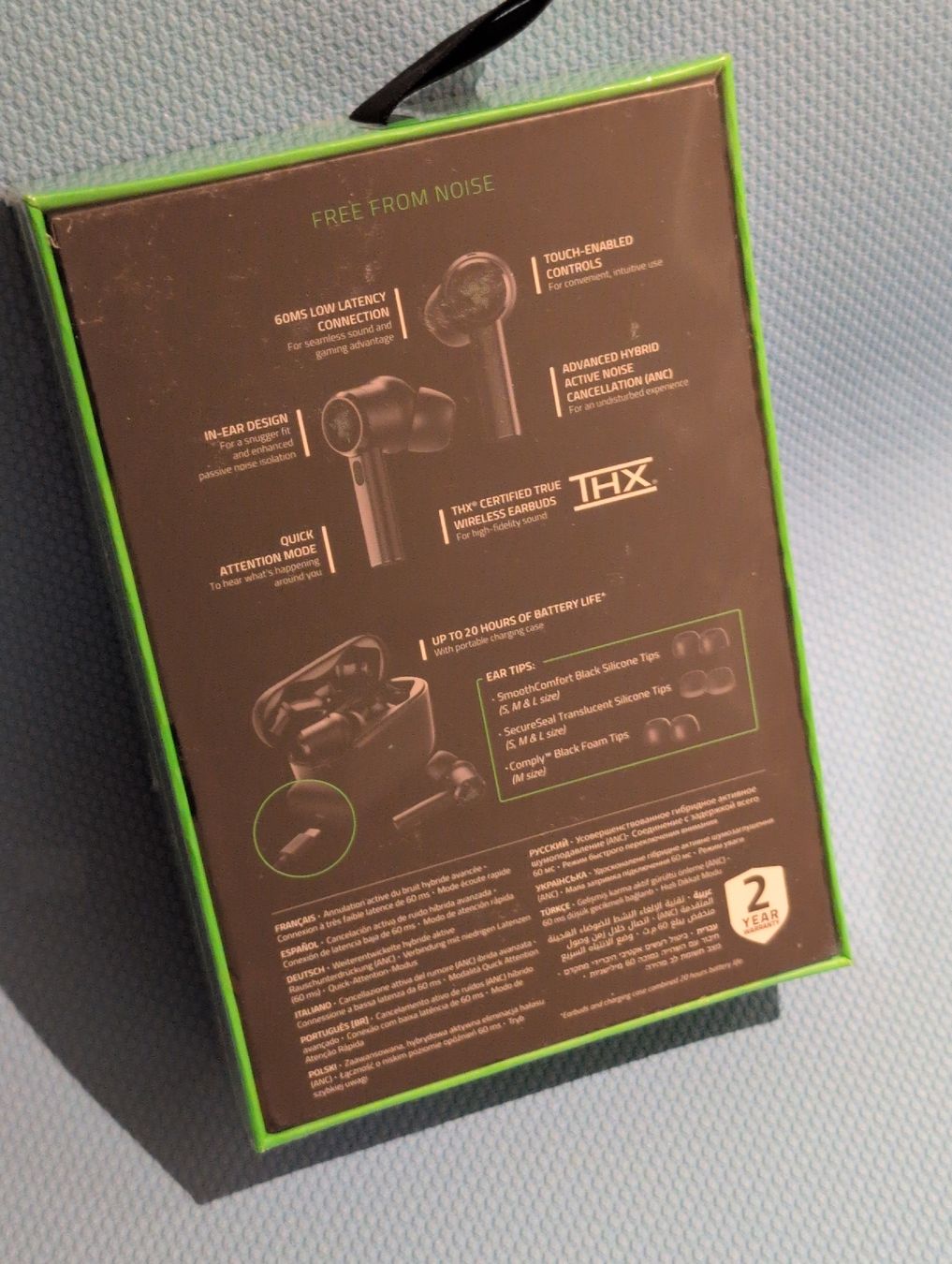 Razer Cuffie: Razer Hammerhead Pro THX Kopfhörer Neu & Versiegelt – Nuovo e nell'imballaggio originale da Aeugst am Albis venduto da W0lfi 1