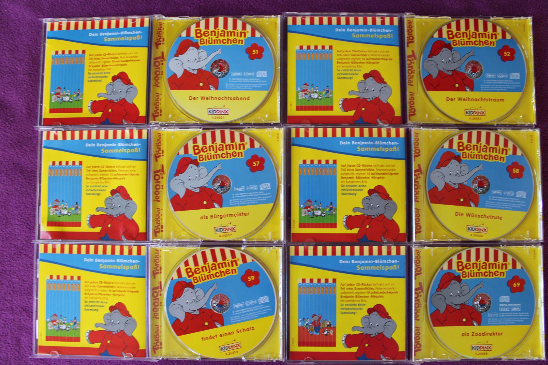 CD: 6 - Benjamin Blümchen - Hörspiel - CD´s – Usato da Müllheim Dorf venduto da Seeeule01 7