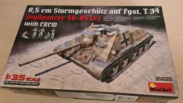 1:35 Jagdpanzer SU-85(R) + tank crew - Miniart 35229