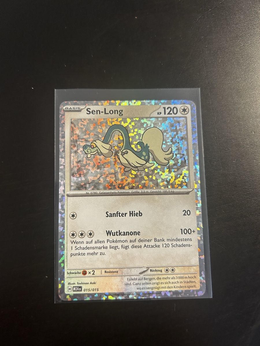 Pokémon Carte collezionabili: Pokemon Karte Sen-Long Holo – Nuovo (secondo la descrizione) da Zürich venduto da car_rbg5 1