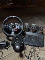 Logitech G29 + Gear Shifter Driving Force Racing Wheel + 