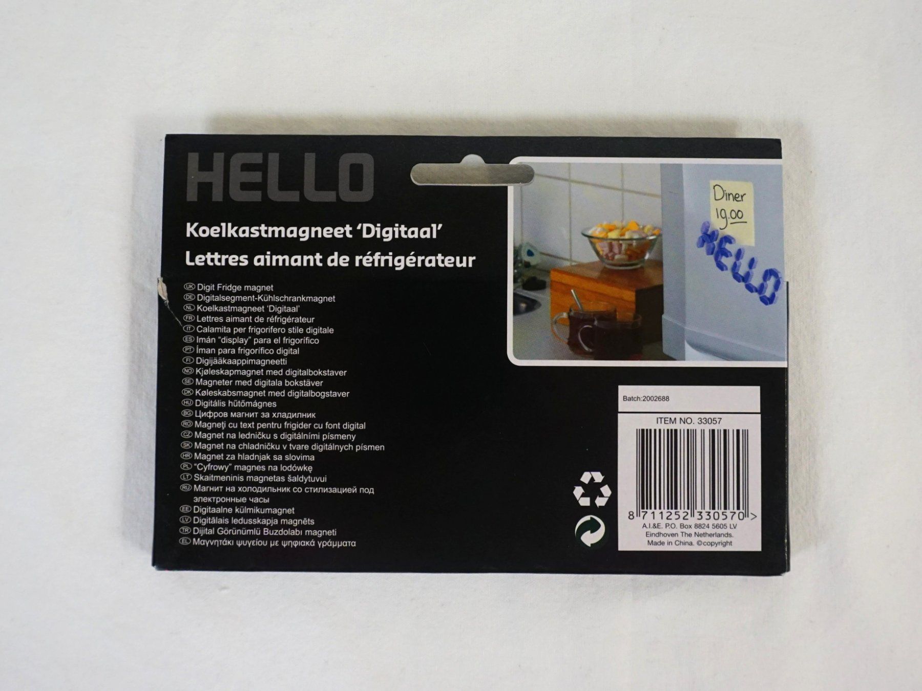 Calamite: Kühlschrank Magnete Hello – Nuovo (secondo la descrizione) da Pratteln venduto da Restwert_Pratteln 1