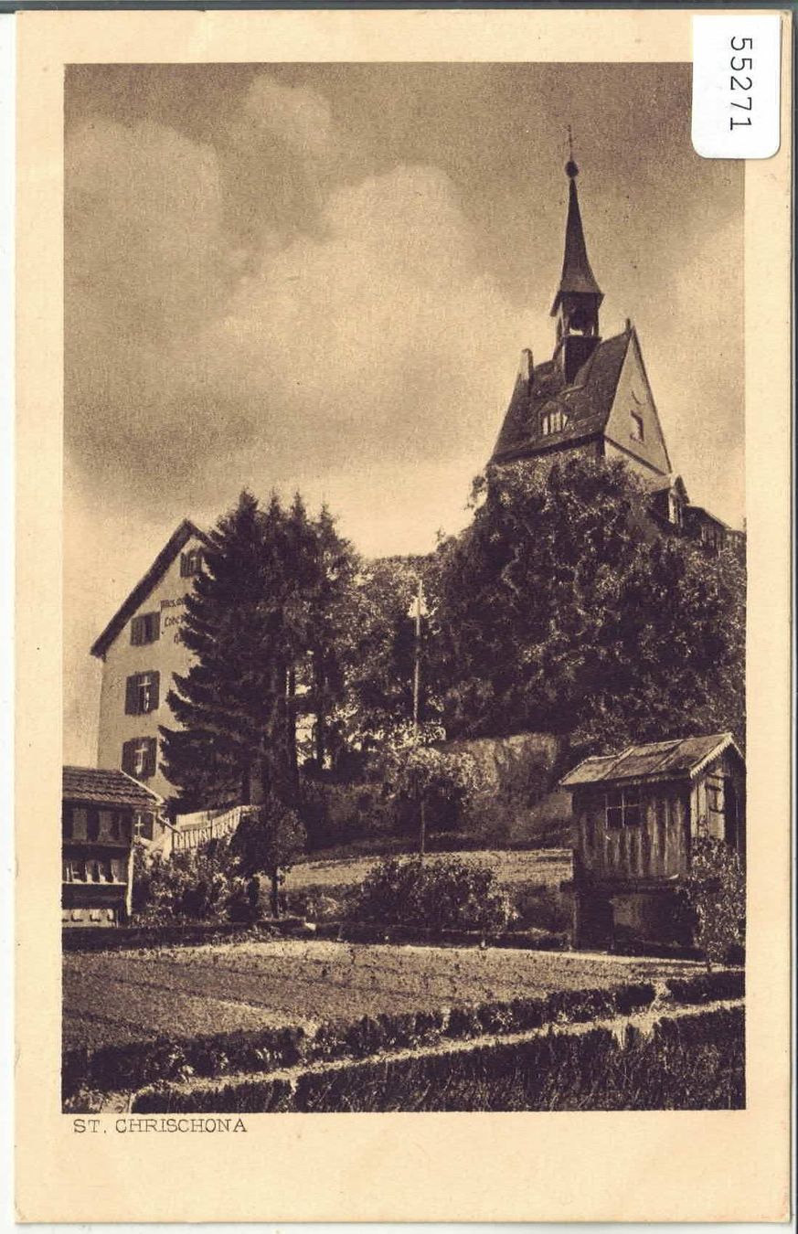 Cartoline postali: St. Chrischona – Usato da Ettingen venduto da Kartenplanet