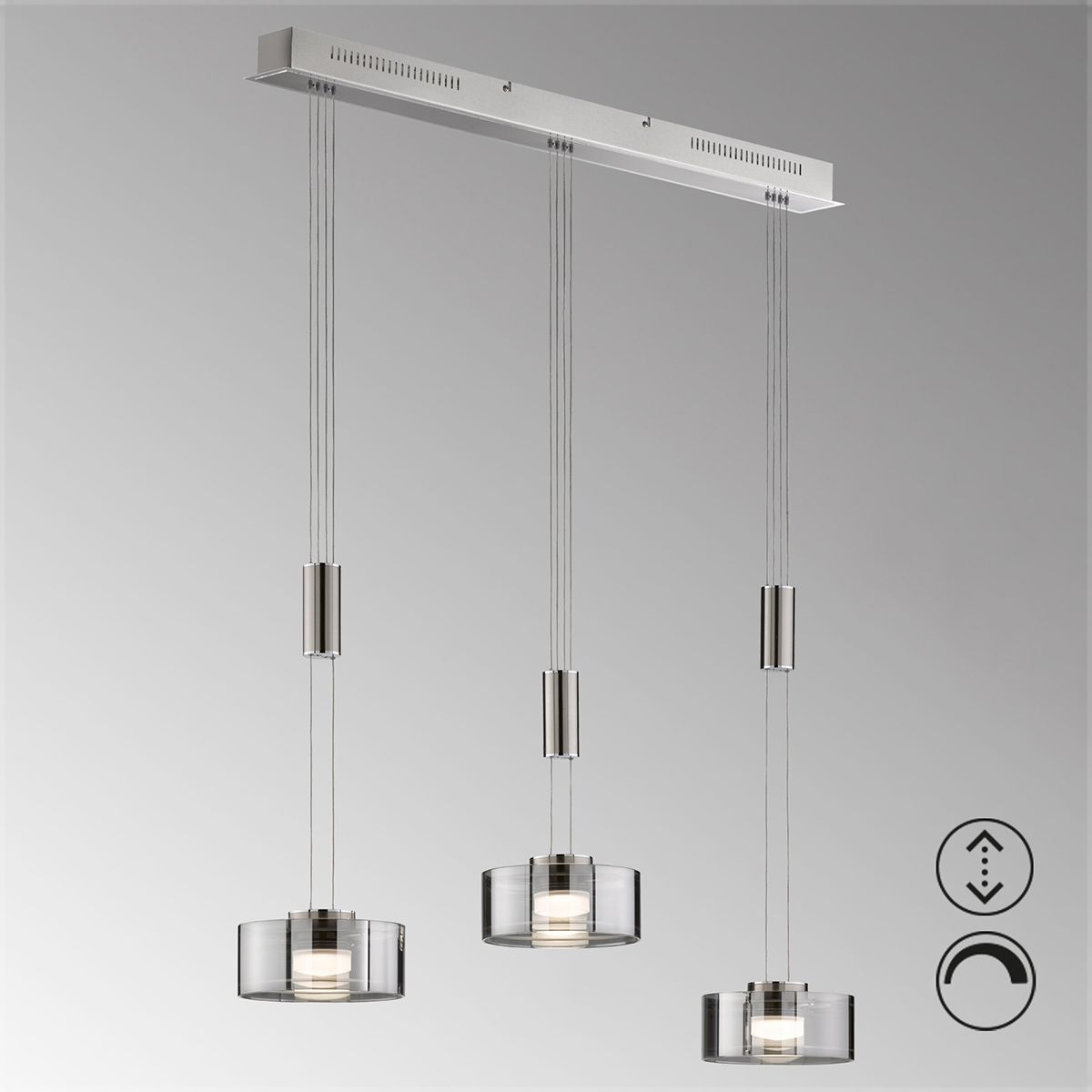 Lampadari & plafoniere: Pendelleuchte, Höhe verstellbar, Dimmer – Nuovo (secondo la descrizione) da Kreuzlingen venduto da Smart-Light