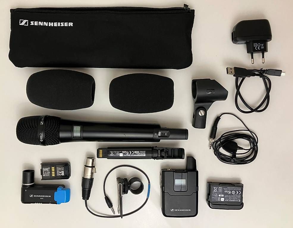 Sennheiser AVX Combo set sans fil, microcravatte et à main (D'occasion — free download