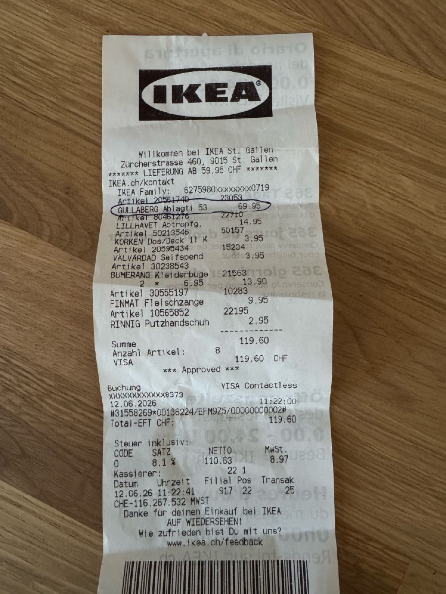 Ikea Comodini: Nachttisch GULLABERG Ablagti von  Ikea – Nuovo (secondo la descrizione) da St Gallen venduto da MxxA 4