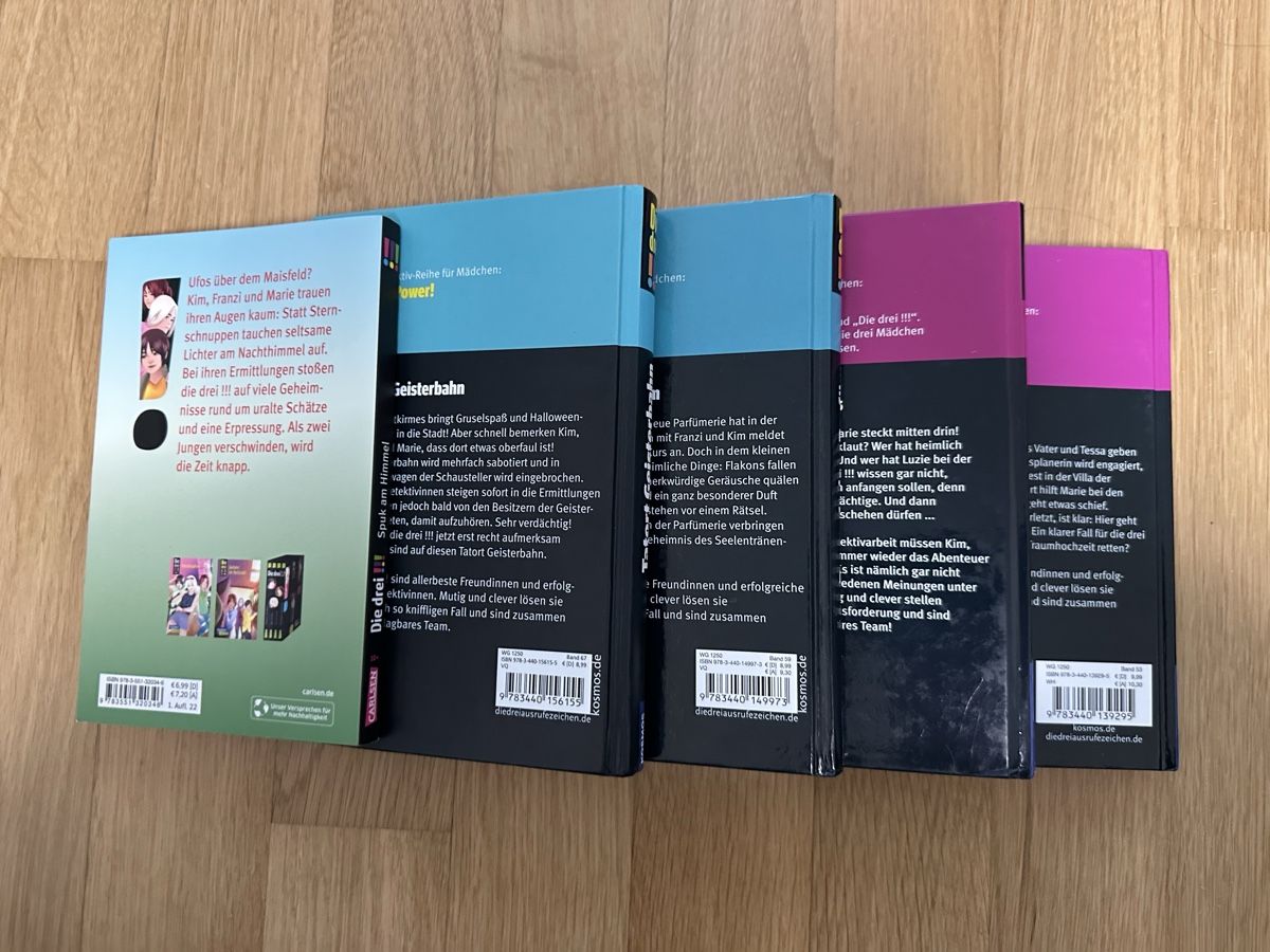 Libri: 5x Bücher Die drei !!! – Usato da Ehrendingen venduto da Uxaxa 1