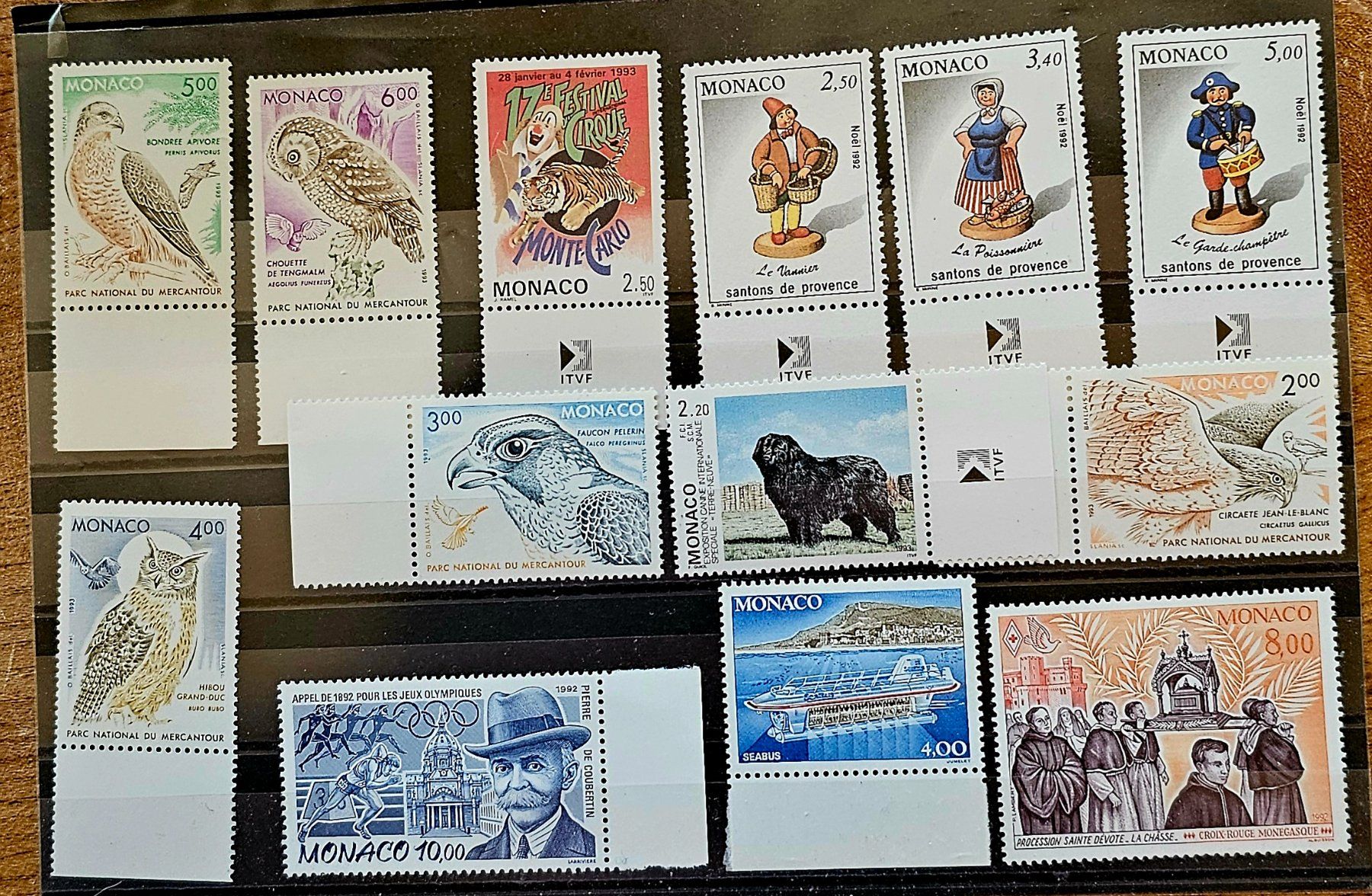 Tutti i francobolli: MONACO   timbres neufs ** – Nuovo (secondo la descrizione) da Les Valettes venduto da Nuba1