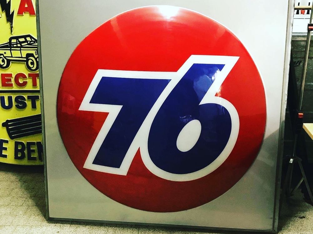 Union 76 - Leuchtreklame-Schild aus den USA (Gebraucht) in Erlinsbach ...
